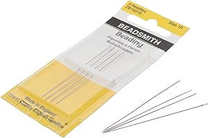 THE BEADSMITH English Beading Needles Size 10