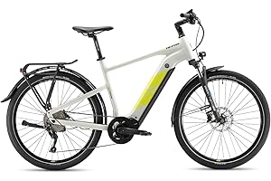 ‎HEPHA HEPHA E-Bike Trekking 7 Long Range, Elektrofahrrad 708Wh Akku (bis zu 200KM), 80Nm Mittelmotor Pedelec, 10-Gang, APP, Unisex, 27,5 Zoll