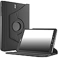 for Galaxy Tab S3 9.7 inch case MOCA 360 Degree Rotating Stand PU Leather Flip Cover Case for Samsung Galaxy Tablet Tab S3 9.7 inch SM - T820 T825 Flip Cover case (Black)
