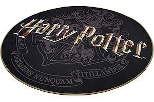 SUBSONIC Harry Potter antypoślizgowa mata dla graczy do krzesła do gier Czarny 100 cm x 100 cm
