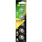 Gp Batteries Cr1616 1616 Boy Lityum D&uuml;ğme Pil, 3 Volt, 5'Li Kart
