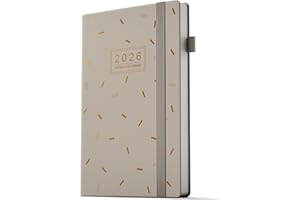 TDOLISSTE - Kalender 2026 Wochenplaner A5 Terminplaner für Lehrer, Schüler, Büro, Mehrsprachiges 1 Woche 2 Seiten, Januar 2026 - Dezember 2026 (Grau)