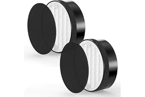 ARCHER LIFE HALL Replacement Filter Compatible with LEVOIT LV-H132 Air Puri-fier Replacement, 3-in-1 H13 True HEPA High-Efficiency Activated Carbon Filter, Part # LV-H132-RF