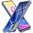 iVoler Cover per Xiaomi Redmi Note 10 5G e Xiaomi Poco M3 PRO 5G, Custodia Trasparente per Assorbimento degli Urti con Paraur