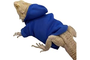Onlynery Bearded Dragon Hoodie | Warm Coat Hoodies Jacket,Reptile Accessories for Bearded Dragon Crested Chameleon
