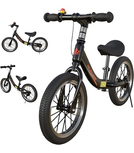 Draisienne Kinderkraft ETER – Jusqu’à 35 Kg, Cadre Nylon 0,6 Kg, Roues PU 12″, Siège Réglable 37-45 Cm