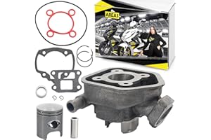 ‎AREA1 Area1 Ersatz Zylinder 50ccm 2-Takt LC wassergekühlt für Speedfight 2 Elyseo Elystar Vivacity Trekker Limbo Buxy Squab TKR Zenith SV Looxor Splinter Raggae Speedake. Für Modelle mir stehende Zylinder.