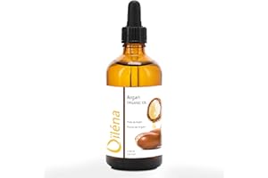 OÏLÉNA Aceite de Argán Ecológico Prensado en Frío: Aceite Facial Hidratante, Cuidado Natural para Piel, Cabello, Barba y Uñas, Serum Antiedad y Antiarrugas, Reparador Capilar, Fortalecedor de Uñas - 100 ml