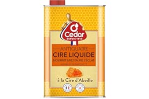 OCEDAR O'Cedar - Cire D'Abeille Liquide - Incolore - Nourrit et Restaure L'éclat - Meubles en Bois - Sol Parquets Vernis, Stratifiés, Vitrifiés - Nettoyant - Vernis - Fabriqué En France - 700 ml