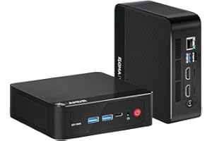 Beelink SER5 MAX Mini PC, AMD Ryzen 7 6800U(up to 4.7GHz 8C/16T), 24GB LPDDR5 RAM 500GB M.2 PCIe4.0 SSD Mini Desktop PC, 4K@60Hz Triple Display, WiFi6/BT5.2/1000M LAN