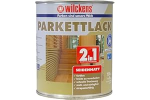 Wilckens 2in1 Parkettlack seidenmatt, 750 ml, farblos