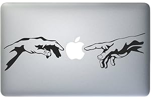 SARDEGNA SERVICES Michelangelo-Adhesivo Para Macbook, Macbook Portátil Art Decal Painting Vinyl Sticker Design Mac Pro Air 11 'con Retina 13" 15" 17" Stickers Decor 11" - 13" MACBOOK
