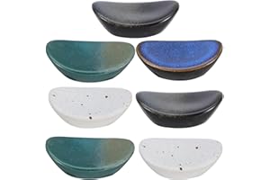 AMOSFUN ABOOFAN Cinesi supporto per bacchette in ceramica Bacchette per Ristoranti Porta-Forchette Sushi bacchette, supporto , Vintage, per cucina, ristorante, casa, accessorio casuale