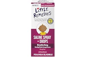 Little Remedies Noses Saline Spray/Drops, 15ml