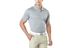TSLA Men's Short Sleeve Polo Shirts, Regular fit Quick Dry Golf Shirts, Sports Performance Dri Flex Tech Solid Top Shirts