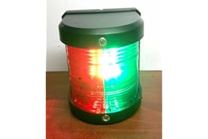 PACTRADE MARINE PactradeMarine MARINE BOAT RED & GREEN BOW LED NAVIGATION LIGHT WATERPROOF 2 NAUTICAL MILES