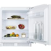 CANDY CMLS68EW, Integrated Mini Fridge Table Top, Width 60 cm, Height 83 cm, Capacity 135L, Hanging Wine Rack, Mechanical Tem