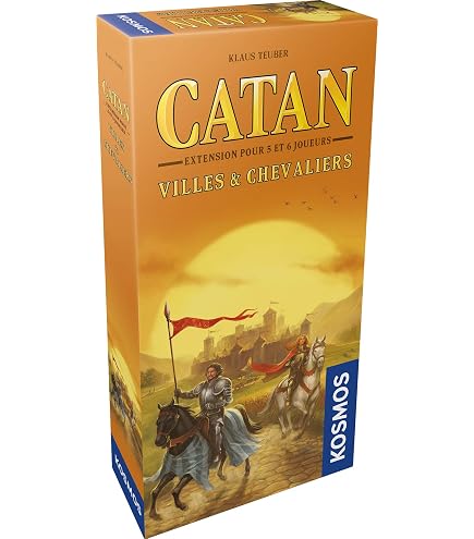 Extension Catan - Barbares & Marchands (Kosmos) - Version Française Neuve, Pour 3 Joueurs Et Plus, Dès 12 Ans