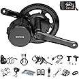 Bafang 250W Mid Drive Kit - Upgraded BBS01B 36V Electric Bike Conversion Kit with EKD01 Display & 44T Chainring, Brushless Geared 8Fun BBS01 Ebike Kit for 68mm Bottom Bracket, G340