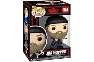 Funko POP! TV: Stranger Things Season 5 - Jim Hopper - kolekcjonerska figurka winylowa - pomysł na prezent - oficjalny towar - zabawki dla dzieci i dorosłych - Fantasy Fans