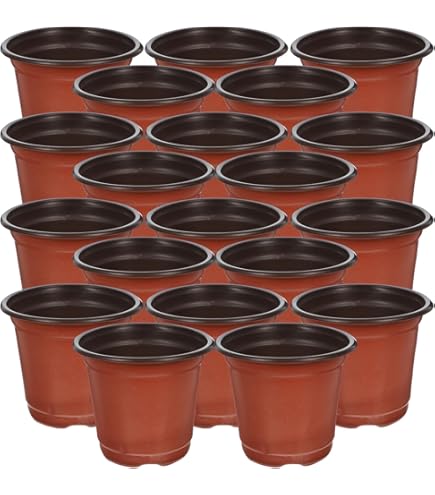 50 Vasi Idroponici A Rete Bianchi - Per Coltura Senza Suolo, Con Intaglio, Per Ortaggi Ed Erbe - Foto 2