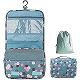 OrgaWise Astuccio da toilette da donna, pieghevole, impermeabile, portatile, multifunzione, per inviare una bella borsa, Dais