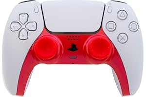 IMP TECH PS5 Controller Styling Kit (Includes Faceplate & Thumb Grips) - Red Zest (PS5)
