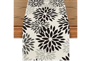 Artoid Mode Runner da tavolo per Halloween, decorazione stagionale, autunno, cucina, per interni, vacanze, feste, 40 x 140 cm