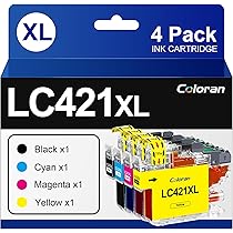 Cartucho Compatible Con Brother LC421XL - LC421XLC Cian - Lea Las Instrucciones Antes De Comprar 4977766810401