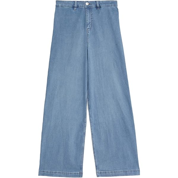 Jupe en jean évasée - Femme | MANGO Maurice
