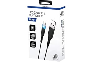 Panthek Led Charge & Play Cable (Soft Cable) 3Mt Ps5