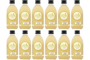 VITAE KOMBUCHA SLOW DRINK VITAE KOMBUCHA -KIT de 12 Botellas Té Kombucha BIO –Envío en Frío- Sabor Limón y Jengibre– con Agua Volcánica – Té Kombutxa con Frutas y Raíces Maceradas - 250 ml