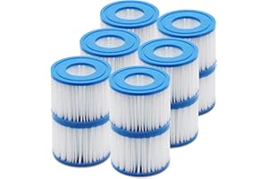 SOKANA 12 Compatible Cartouches Taille VI Filtre Spa Hot Tubs Remplacement pour Lay z Spa Miami Vegas Paris Palm Springs Hawaii Monaco 58323E ERSTZT 58239 90352E