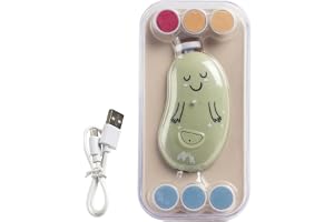 Bebeconfort Elektrisk Nagelfil Baby, Från Födsel, För Bebisar Eller Småbarn, 7 Nagelfilar Med Olika Texturer, USB-C-laddning, 3 Hastighetsinställningar, Inbyggt LED-ljus, Förvaringsfodral Ingår