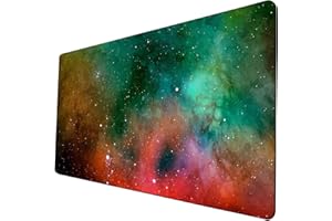 board game DYETEE Trading Card Game Mat - 14" x 24" Starry Sky Playmat for MTG and TCG Play mats Collectors Also Great as a Mouse Pad 092