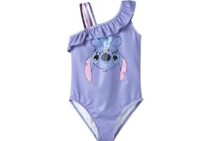 NAME IT flickor Nkfmorina Stitch Swimsuit Wdi Nkfmorina Stitch baddräkt Wdi (1-pack)