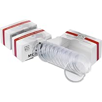 50 Capsule Porta Monete Safe, 29,5 Mm, Per 5 DM, 5 RM E Altre Monete, Protezione E Conservazione