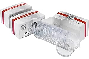 MC.Sammler Capsule per Monete da 2 Euro, 26 mm, 30 Pezzi, per Monete Speciali da Collezione, Commemorative