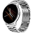 Noise Twist Go Round dial Smartwatch with BT Calling, 1.39" Display, Metal Build, 100+ Watch Faces, IP68, Sleep Tracking, 100+ Sports Modes, 24/7 Heart Rate Monitoring (Elite Silver)