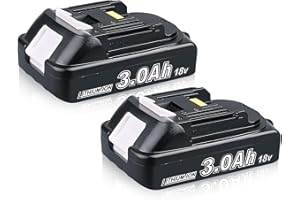 2× 3,0Ah 18V Li-ion Ersatzakku für Makita Akku BL1830 für Makita Akku 18V Werkzeugakku BL1815N BL1820 BL1820B