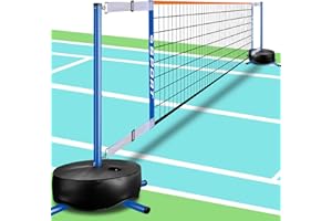 Furypiont Filet de Volleyball de Piscine avec 2 balles Aquatiques