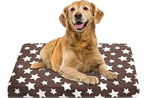 VANKEAN Tappetino per Cuccia Reversibile Fresco e Caldo, Elegante Cuccia per Cuccia per Cuccia con Fodere Interne Impermeabili e Fodera Rimovibile Lavabile in Lavatrice