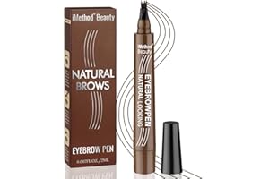 ‎IMETHOD iMethod Eyebrow Pen - Upgrade Eyebrow TattooPen, Eyebrow Makeup, Long Lasting, Waterproof and Smudge-proof, Dark Brown