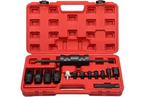 GEARMONSTER Lot de 14 extracteurs d'injecteur diesel CDI - Extracteur d'injection - Kit d'outils d'injecteurs - Extracteur d'injecteurs
