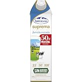 Central Lechera Asturiana Supreme Semi-Skimmed Milk, Brik 1L