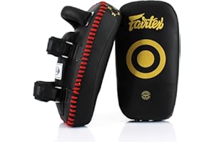 FAIRTEX MUAY THAI KICKBOXING LIGHTWEIGHT THAI PADS - KPLC5 - BLACK by MMABLAST