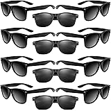 ASTARON 12er-Pack Party-Sonnenbrillen, Neon-Gastgeschenke für Strandhochzeiten, Poolpartys