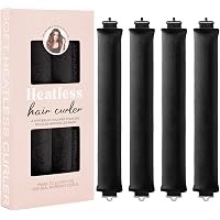 Heatless Curls Set – 5-teilig Mit Haarkreis, Für Locken über Nacht Ohne Hitze, Für Lange Haare