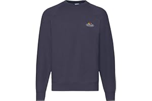 Fruit of the Loom Sweat raglan classique avec logo vintage sur la poitrine