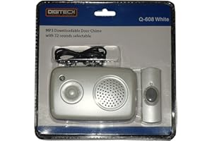DIGITECK DGT031W- WIRELESS 100M RANGE MP3 DOWNLOADABLE DOOR CHIME ALERT ALARM AND 32 SOUNDS